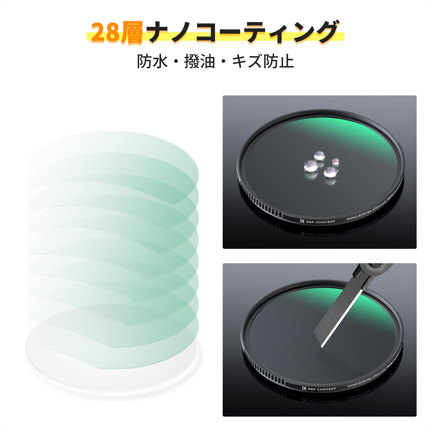 SIGMA 20-200mm F3.5-6.3 DG ソニーEマウント Amazon | K&F CONCEPT 72mm 超低反射&強化 UVフィルター レンズ