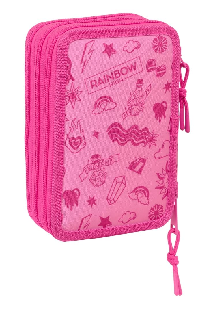 RAINBOW HIGH SHINE, School Pencil Case with 37 Tools Included, Children's Pencil Case, Child - Image 2