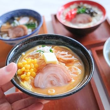 食品サンプルラーメン３セット 自分で作る食品サンプル製作キット｜さんぷるん 醤油ラーメン