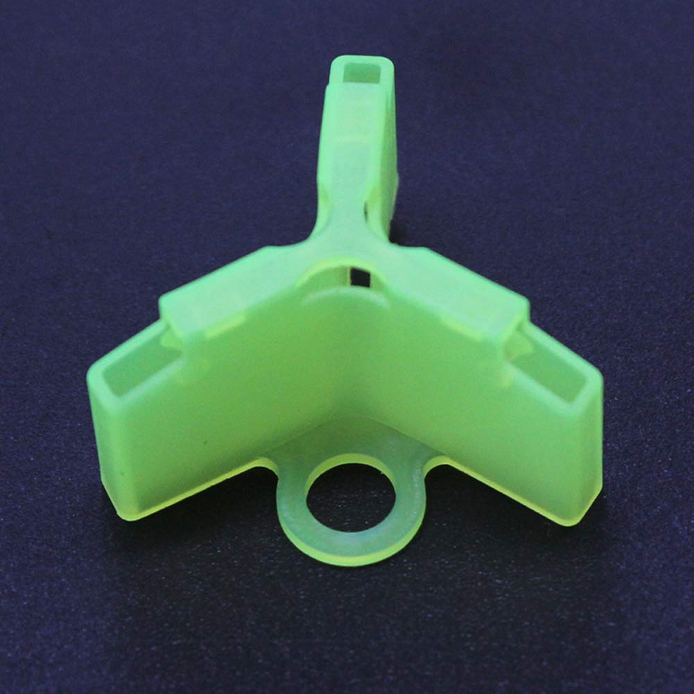 Lot De 100 Capuchons De Protection Pour Hameçons Triples De Pêche (5 Tailles, Jaune