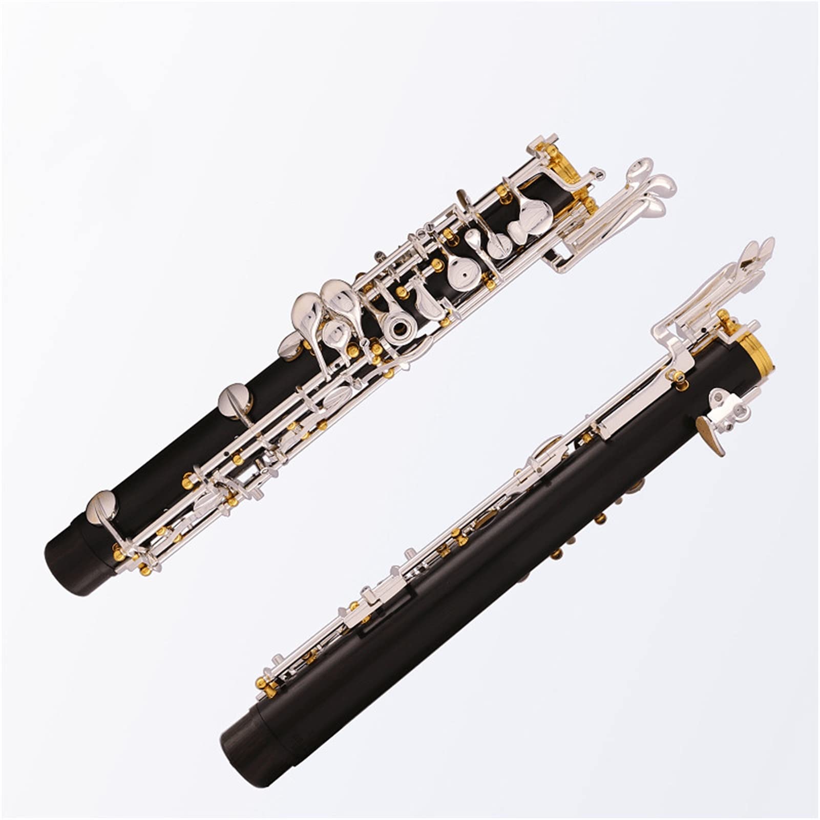 Strumento Oboe Nuovo Advanced Oboe C Key Semiautomatic Wood Wood Oboe, Chiavi di Placcatura in Oro Principiante di Oboe