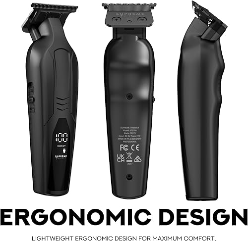 Miniatura 6 de Supreme Trimmer Vader Lite ST3700 - Delineador y detallador profesional de peluquería inalámbrico  Tiempo de funcionamiento de 120 minutos, motor de
