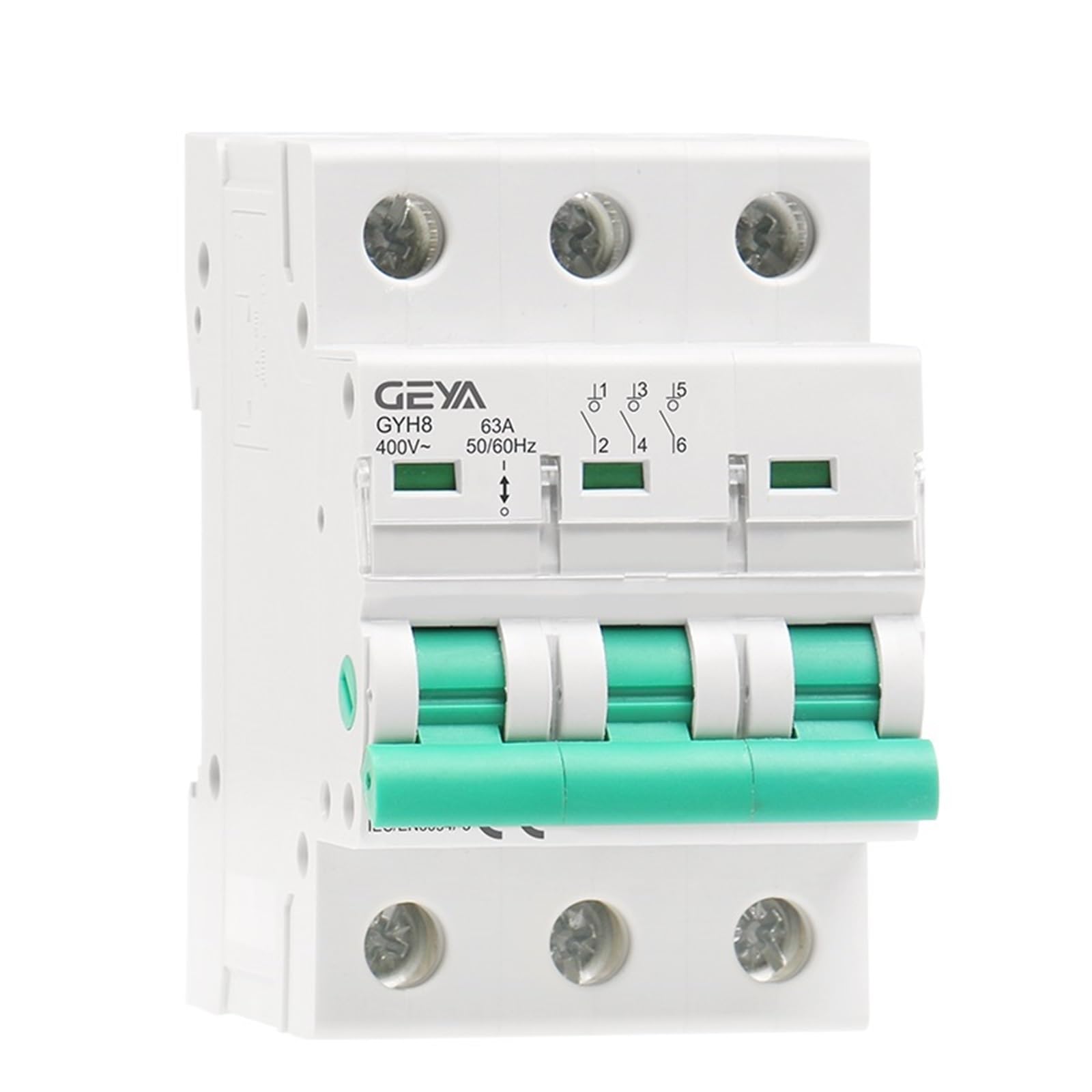 GJEXXPTST GYH8 Three Phase Main 63A 100A 125A Isolating for Home or Industrial Use Circuit Breaker 400V 1PC(100a)