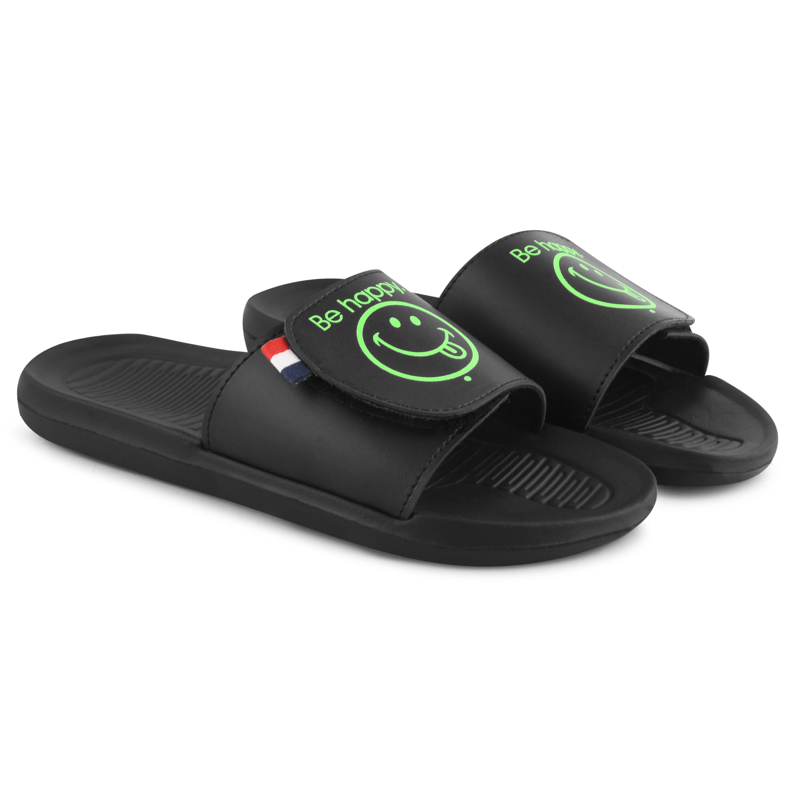 PERY-PAO Sliders Mens Black, Grey, White Stylish Printed Flip Flop & Slippers (B0DF32PVHD) Amazon Price History, Amazon Price Tracker