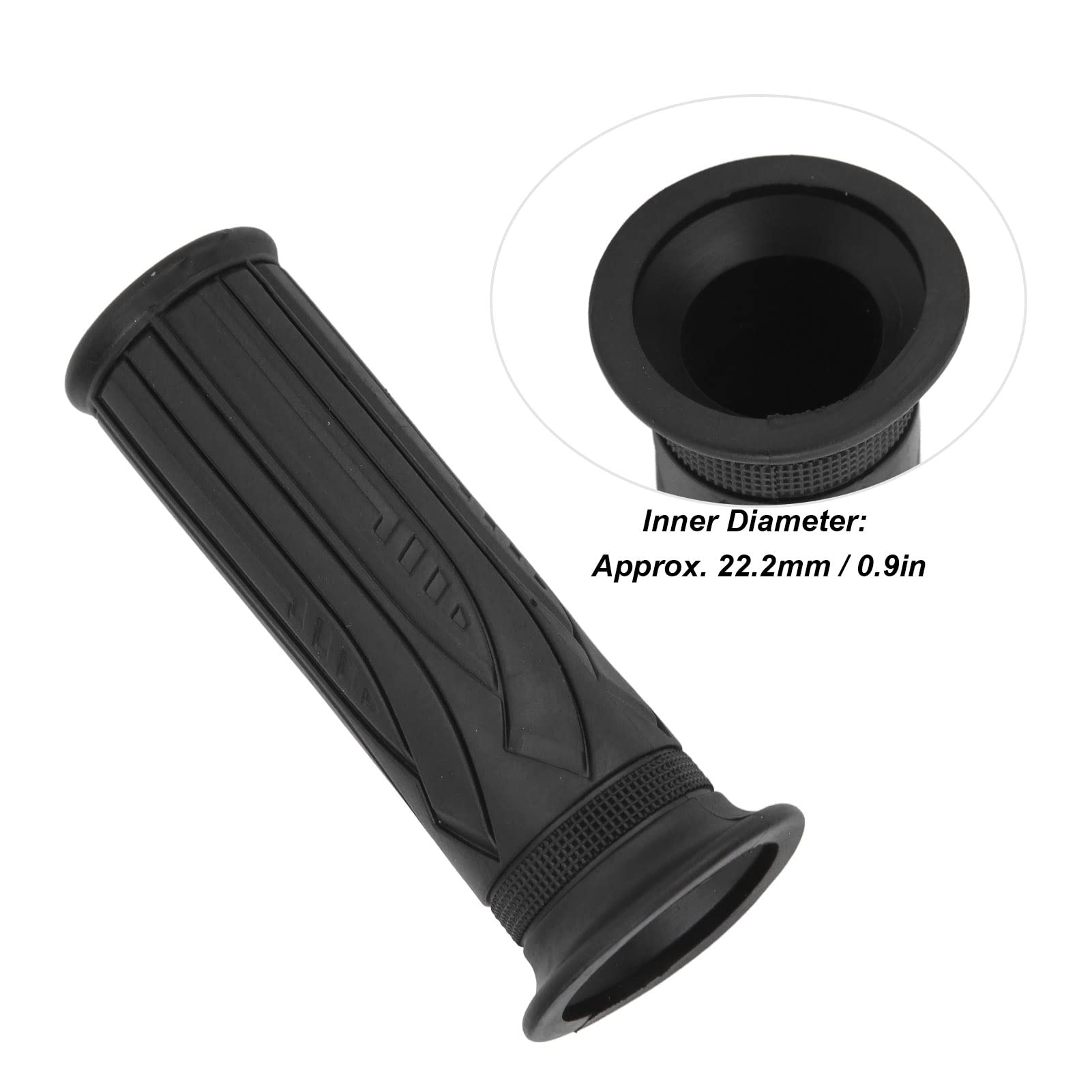 Bike Handle Grips,Non-Slip-Rubber Bicycle Handlebar Grips,Specialized Replacement Bike Grips,Rubber Ergonomic Antislip Bicycle Grip Shift Replacement Grips for Cycling - Image 2