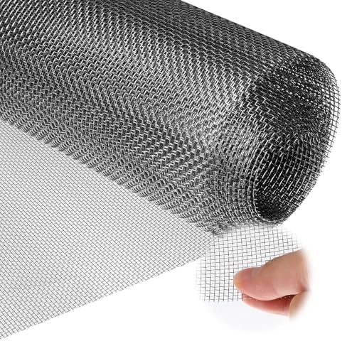 Stainless Steel Mesh Screen 12 Mesh No Rust Sturdy Metal Wire Mes...