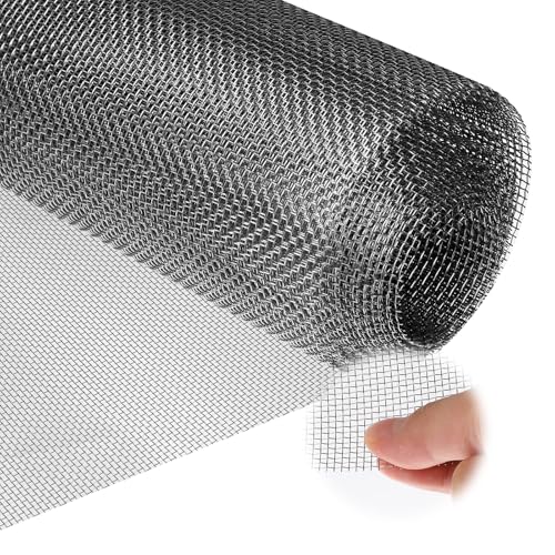Rete metallica acciaio inox 30 x 200 cm Acciaio Inossidabile Schermo Rete per Fai da te e Decorazioni Recinzione Del Pollame Recinzione Del Giardino
