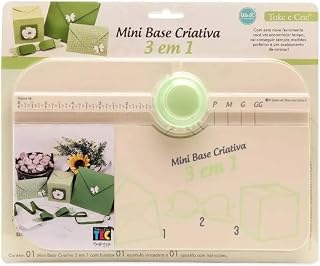 Mini Base De Vinco Toke E Crie Criativa Lefal Cold 3 em 1 - Caixa Envelope e Laço