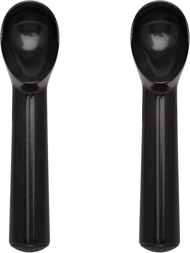 HIC Kitchen Cuchara de helado anticongelante antiadherente, mango de descongelación no tóxico de fácil liberación, para postres congelados, juego de