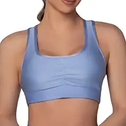 Top Fitness Academia Feminino Selene Com Bojo Removível Poliamida