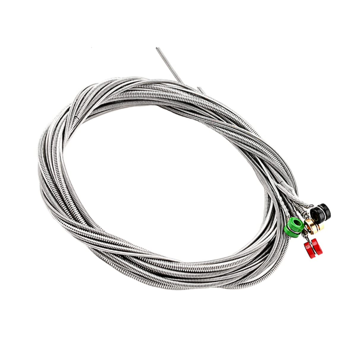 ibasenice 3sets Corde Colorate Acciaio Inossidabile Per Basso Elettrico Resistenti e Adatte Per Sostituzione Corde Inclusa