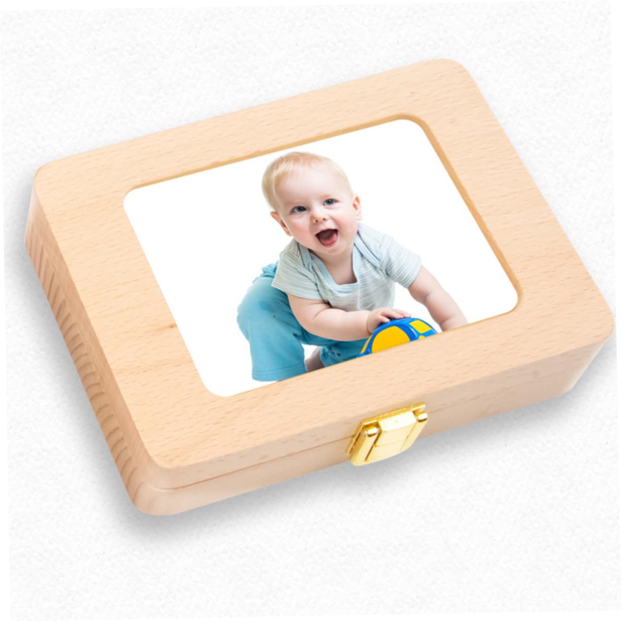 Caja De Madera Para Dientes De Leche Contenedor Creativo Para Recuerdos De Dientes De Niño Niña Almacenamiento Seguro y Organizado Para Niño Niña y Niñas Para Preservar