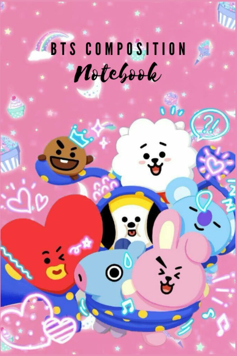 BTS: Notebook For Kid, Student, Teens, Girls and Fans, Perfect for anyone who needs to take notes make plans or keep track...
