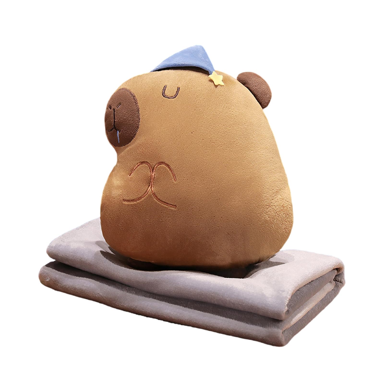 Coussin et couverture d'animaux 2 en 1 moelleux de qualité supérieure