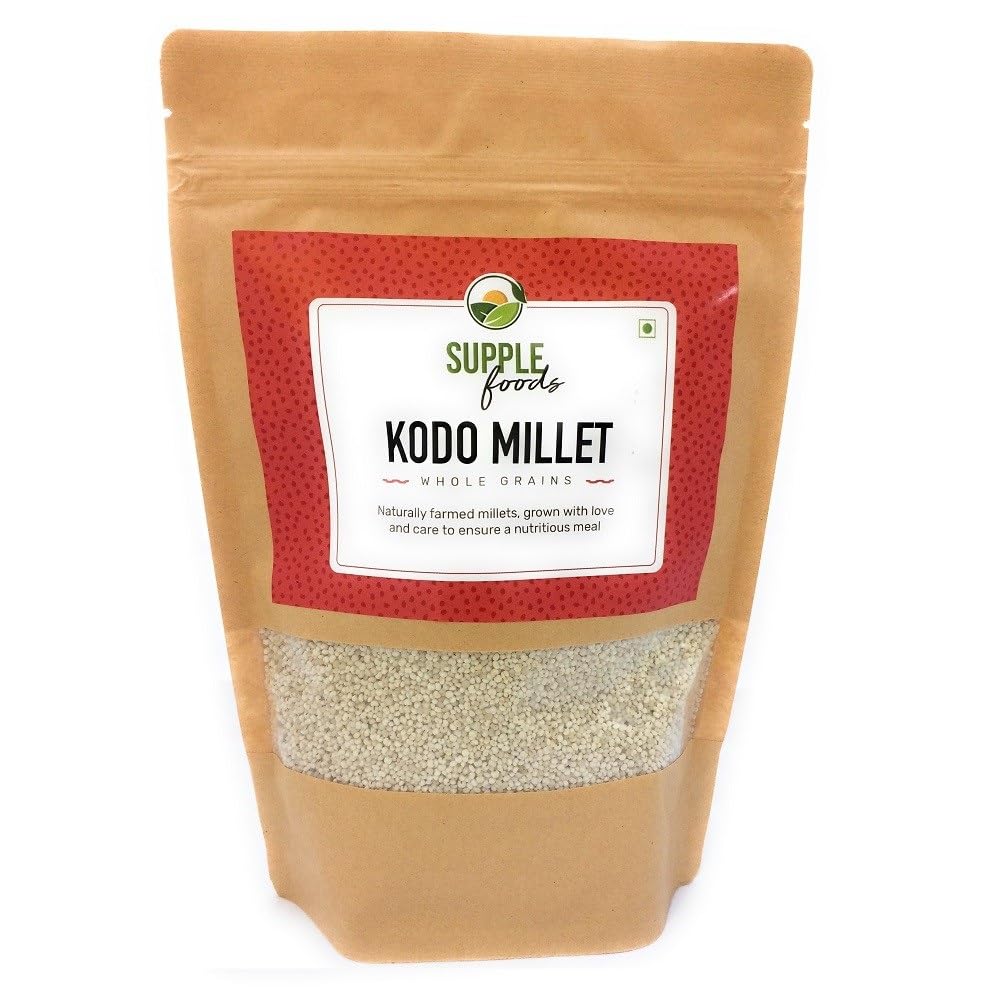 SUPPLE foods Kodo Millet Siridhanya Millets Organic Food Grains Pack1.6kg - Low GI and High Fibre Than Rice (Varagu/Arikelu/Aarka/Kodra Millet Indian Kodo Rice) (B08HSLRVZF) Amazon Price History, Amazon Price Tracker