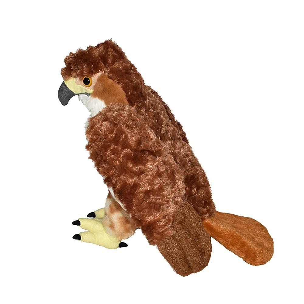Wild Republic Red Tailed Hawk Plush, Stuffed Animal, Plush Toy, Gifts Kids, Cuddlekins, 12 Inches - Image 5