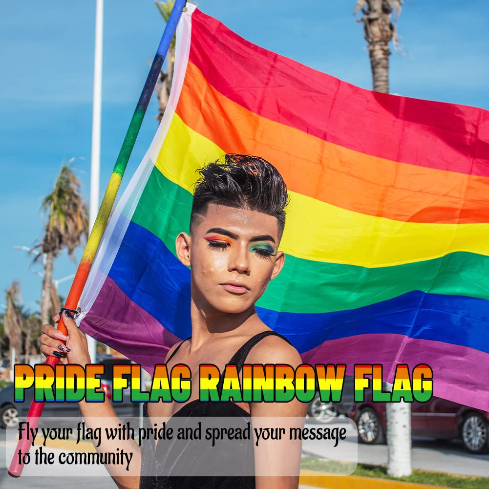 La Bandiera Di Orgoglio Di LGBT O Bandiera Di Orgoglio Dell'arcobaleno