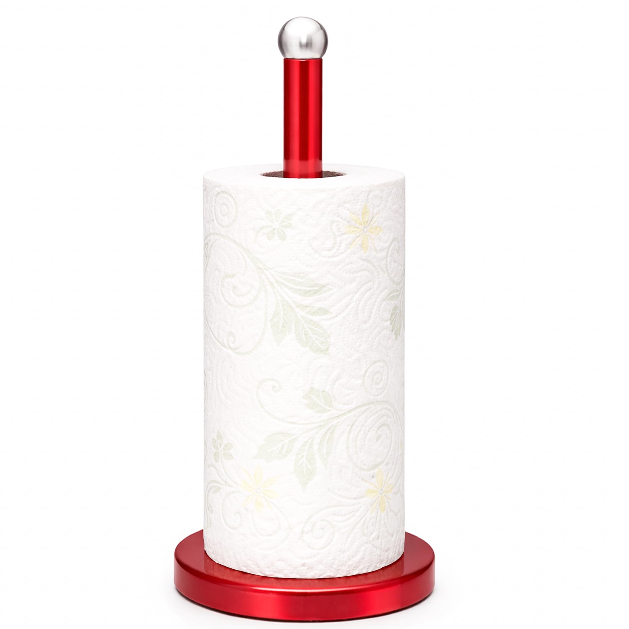 Innoteck Essentials Kitchen Paper Towel HolderRed. from B&Q
