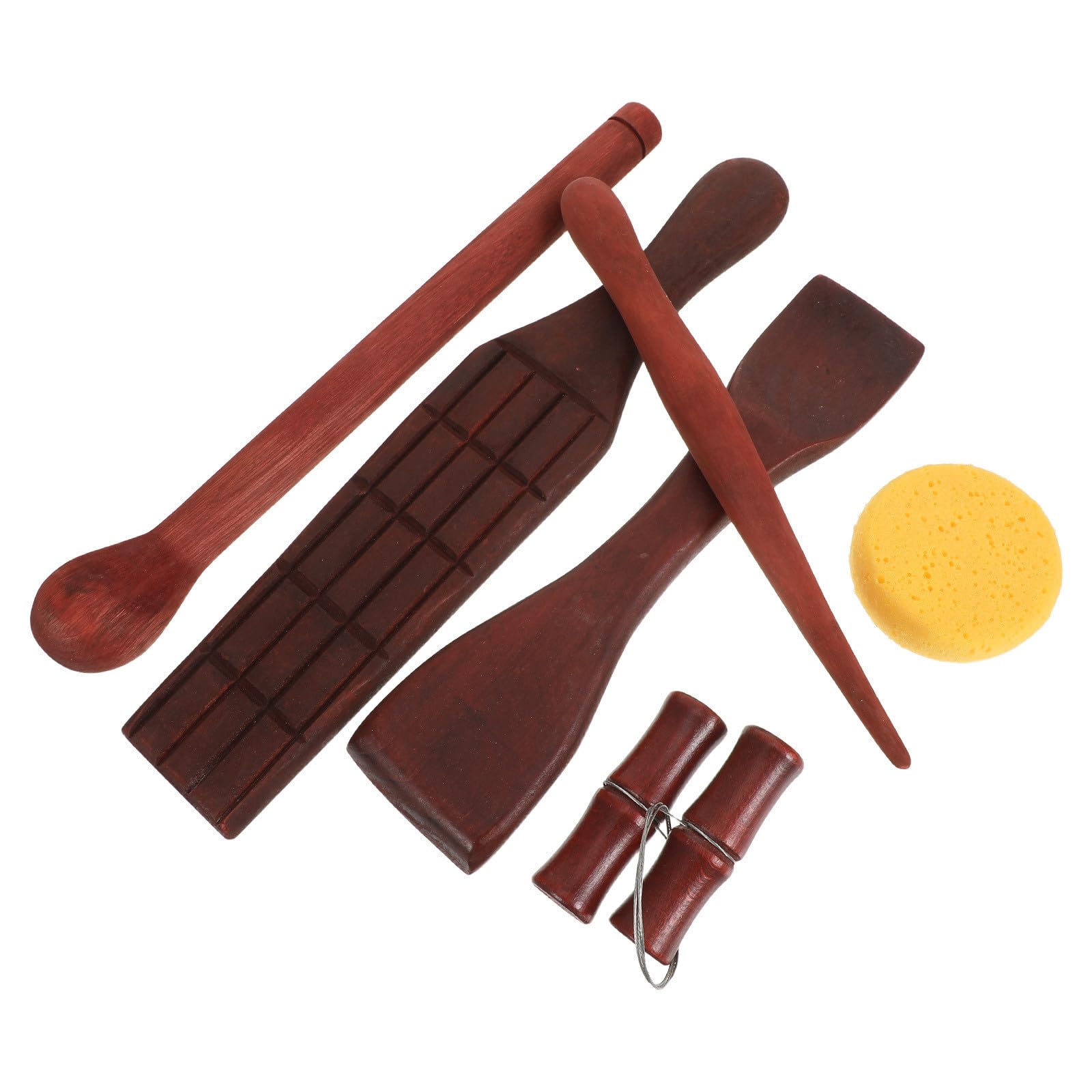 Kit de Herramientas para Arcilla Cerámica 6 Piezas para Principiantes