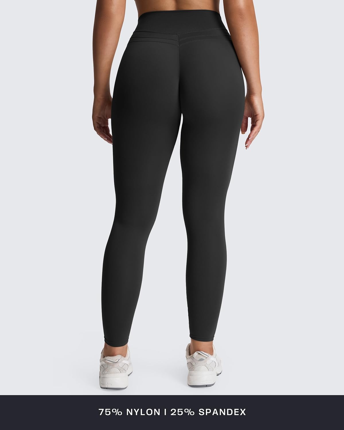 Aoxjox High Waisted Workout Leggings for Women Scrunch Tummy Control Luna Buttery Soft Gym Yoga Pants 26" - Image 5