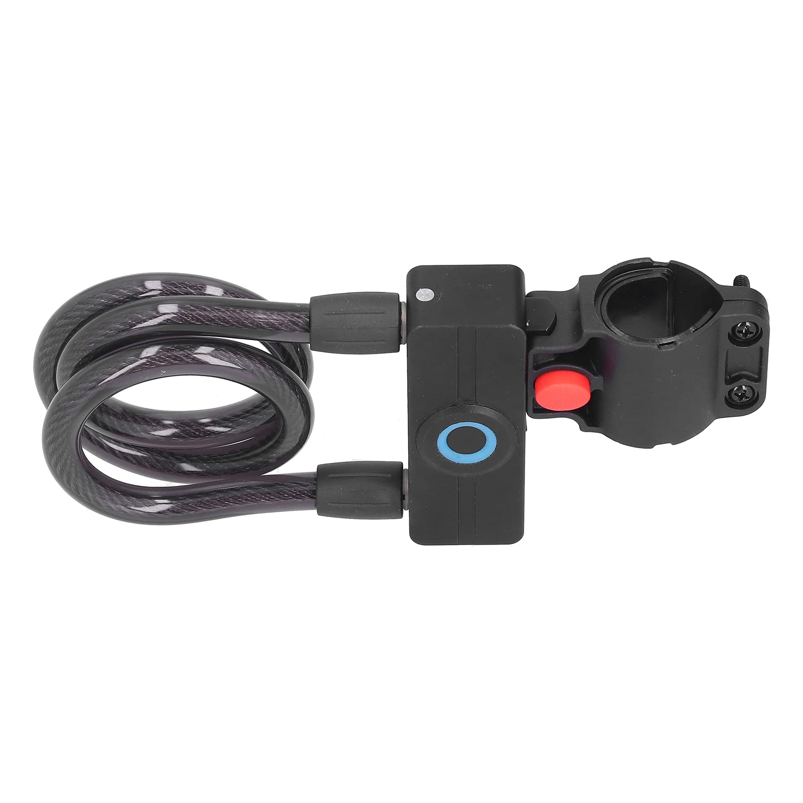 Lucchetto per Bicicletta con Impronta Digitale Lucchetto a Catena Bluetooth Portatile per Mountain Bike per Uso Esterno in Lega di Alluminio