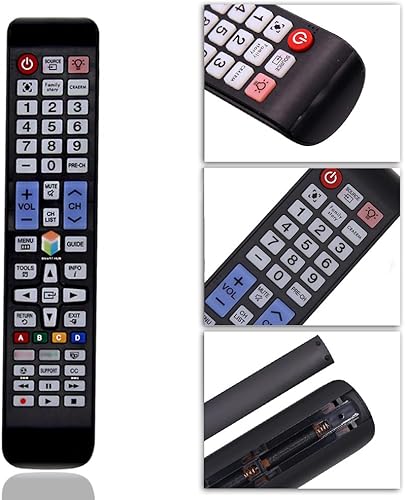 Miniatura 3 de Reemplazo Samsung TV Control remoto para todos los Samsung Smart TV LCD LED QLED UHD Plasma 4K 3D HDTV con retroiluminación - No necesita