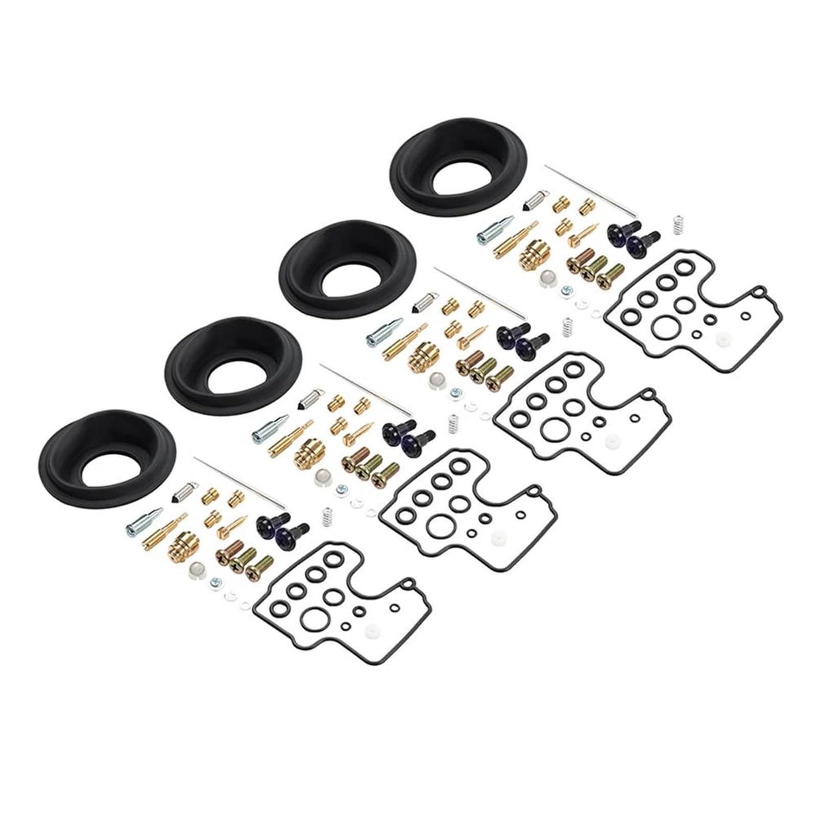 4 Juegos Juntas Kit Reparación Carburador Motocicletas Para Yamaha YZF-R1 1998-2001