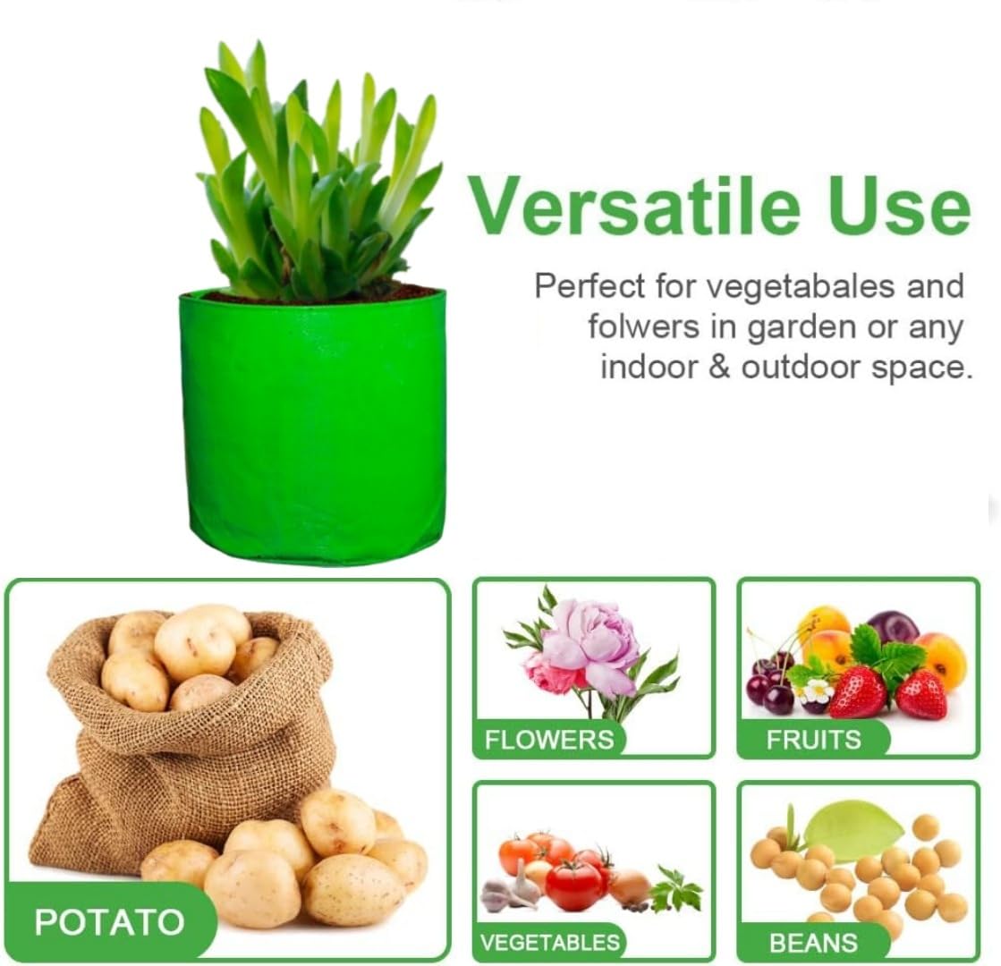 Grow Bags for Vegetables & Flowers - DIYAGREEN -2