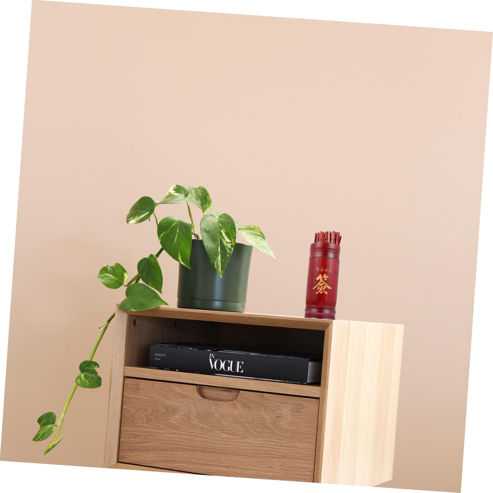 ibasenice 1 Set Buddhist Divination Game Sticks Divination Game Props Chinese-Style Bucket for Chinese Fortune Telling English