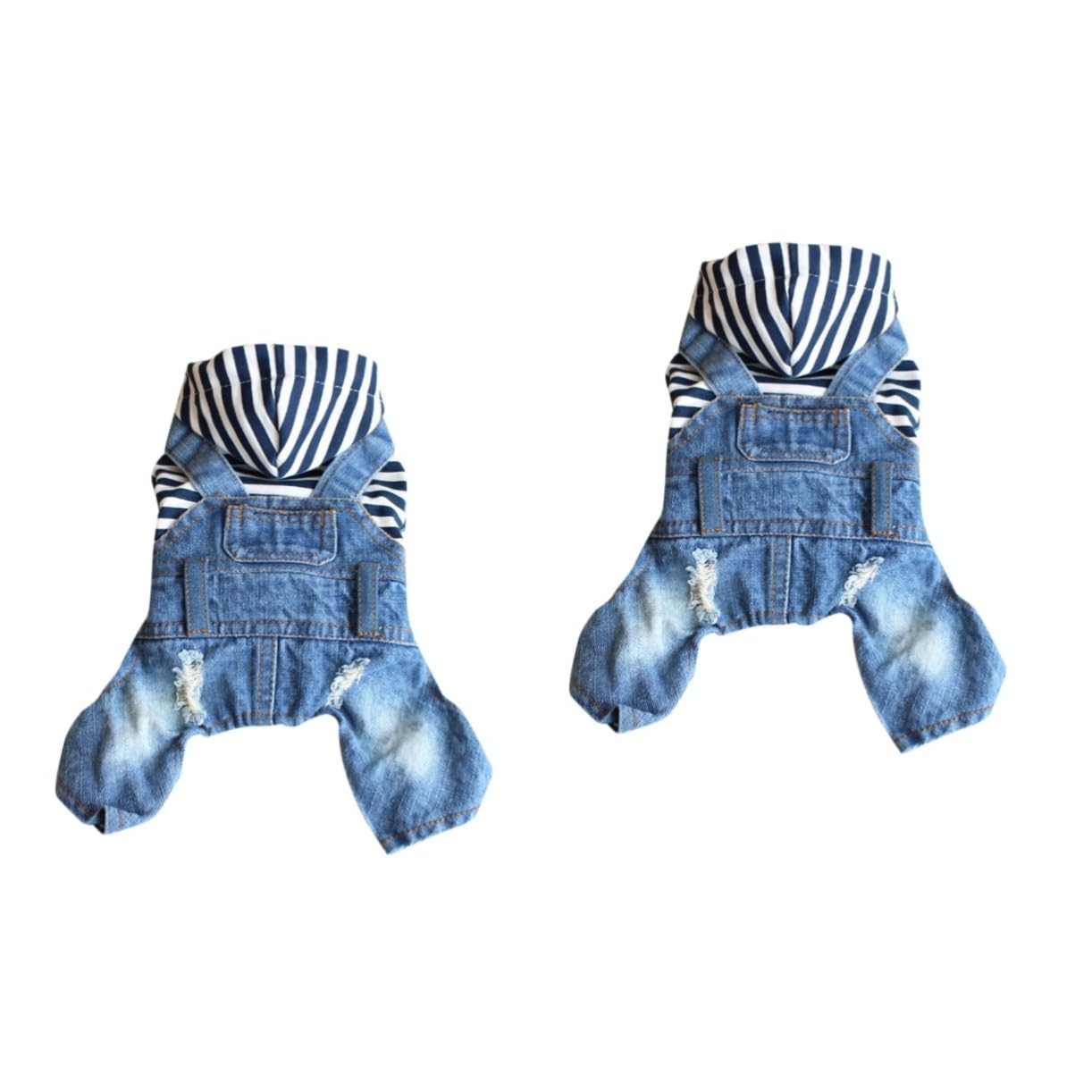 BESPORTBLE 2pezzi Costume Per Cani Con Cappuccio Jumpsuit Resistente Abbigliamento Per Animali Domestici Per Esterni Taglia Xl Design Alla Moda e Confortevole
