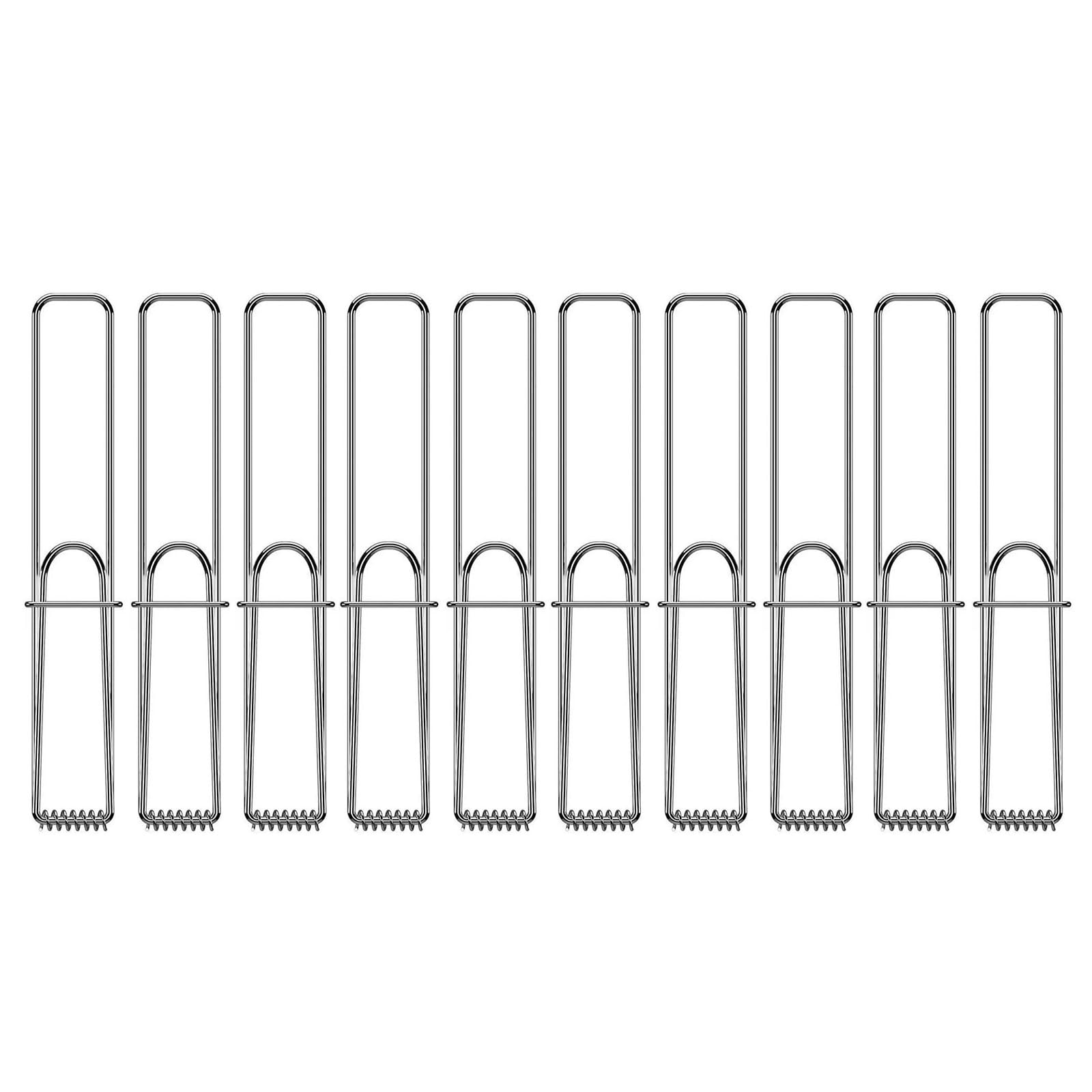 WGBOSMG Stainless Steel BBQ Grills Tongs for Vegetables and Meat with Comfortable Nonslip Handle for Outdoor Cooking and Camping Bbq Vegetable Tongs