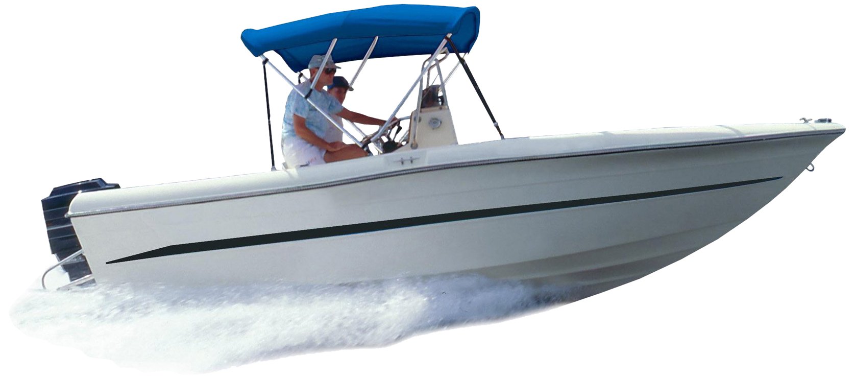 Survivor Marine Products Bimini Top (Fabric Only), Blue, 4-Feet Length x 36-Inch Height x 60-66-Inch Width