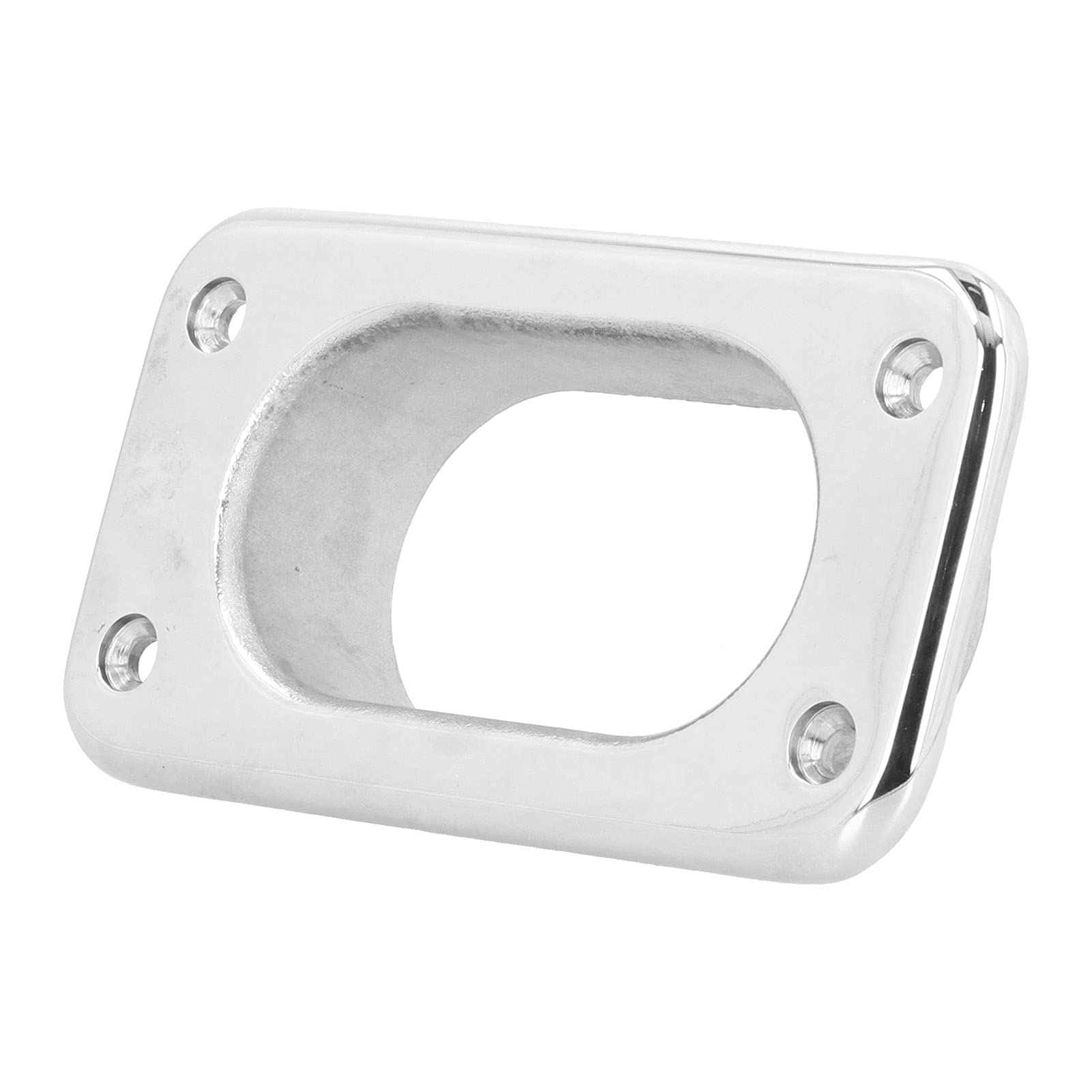 Passacavo Hawse in Acciaio Inossidabile Resistente Alla Corrosione per Accessori per Barche e Yacht Acciaio Inossidabile 316 Lucidato 6,0x3,2 Pollici