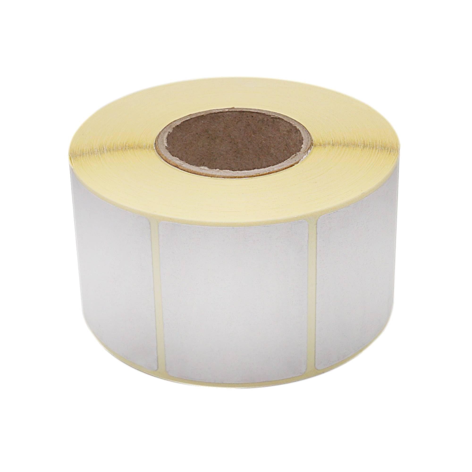 SKIR'CO Etichette termiche dirette 49 x 40 mm, adesive permanenti, rettangolari, per stampanti termiche, 5000 pezzi