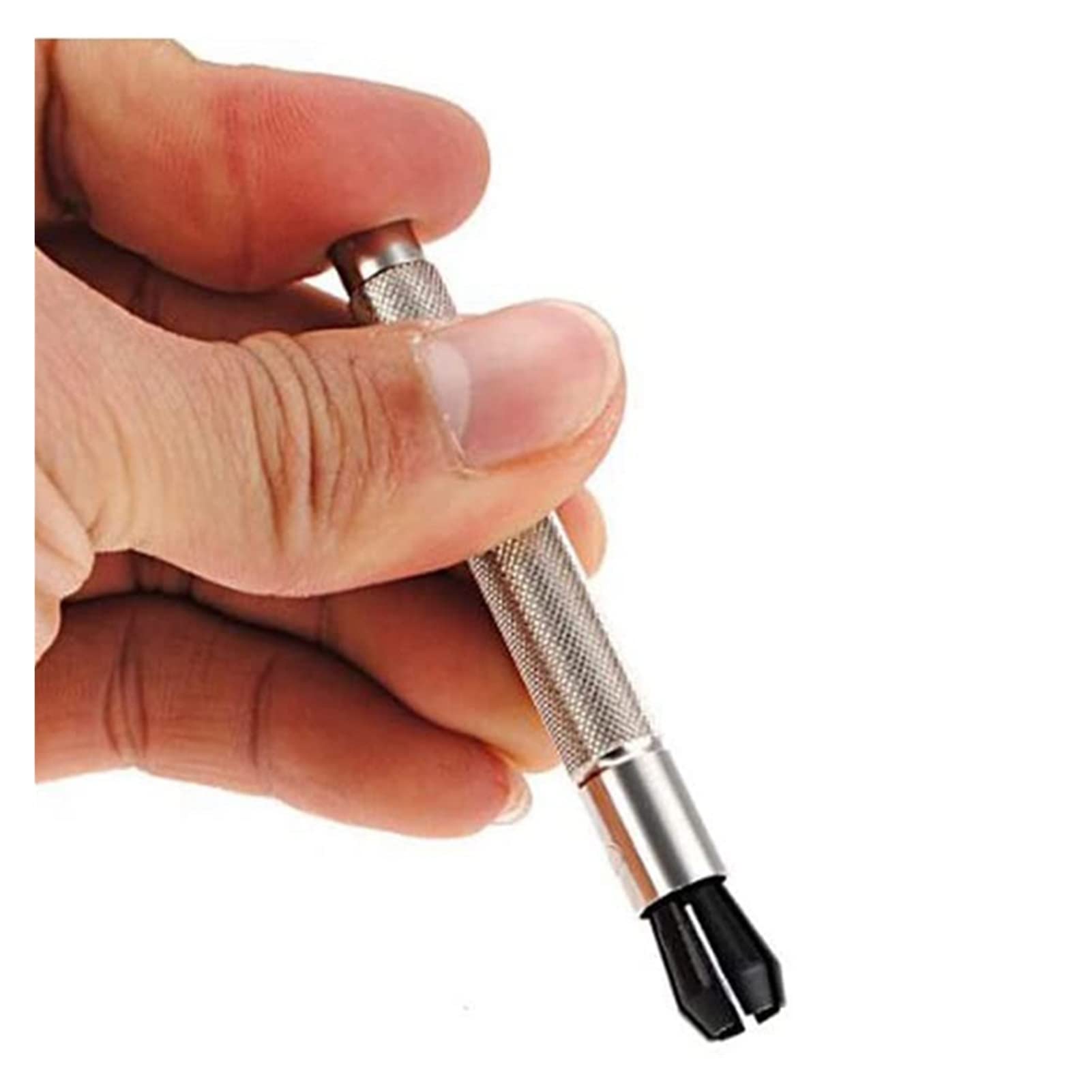 7-teiliges Uhrenkronen-Aufzieherset, 3,0–7,0 mm, Schraube für manuelles mechanisches Aufziehen von Uhrenkronen, Uhrenreparatur-Werkzeugset für Uhrmacher, Uhrenreparaturwerkzeuge (Silber)