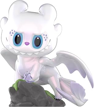 POP MART How to Train Your Dragon クリアファイ How to Train Your Dragon The Hidden World Pocket POP Keychain Blu