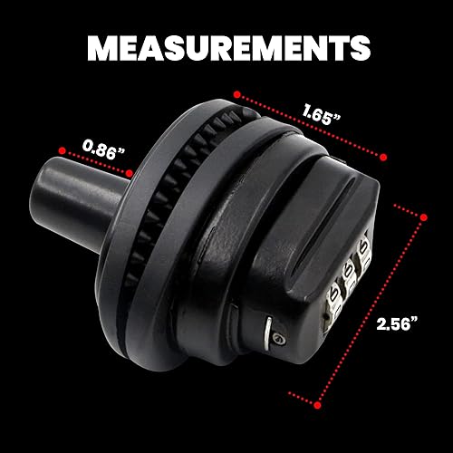 Miniatura 6 de INNOVATEX Juego de cerraduras de gatillo de pistola de alta resistencia de 3 dígitos para pistolas, rifles, pistolas, escopetas y armas de fuego,