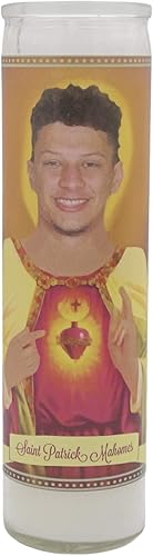Patrick MaHomes Prayer Saint Devotional Candle