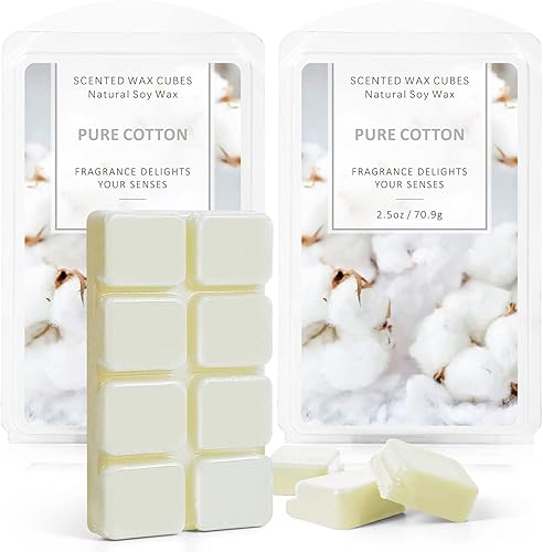 Miniatura 8 de SCENTORINI Cera derretida, cubos de cera, cera de salvia blanca derretida, cera perfumada de soja para calentadores de cera, decoración de Navidad,