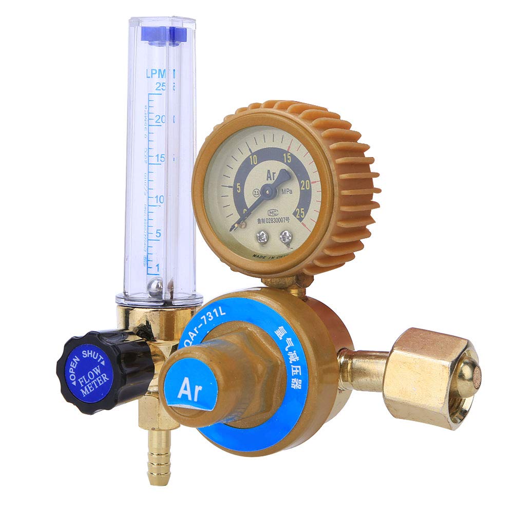 Buy Argon Co2 Flow Meter Regulator, Clear Scales Argon Co2 Mig Tig Flow