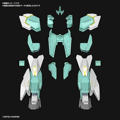 Miniatura 2 de Bandai Hobby - Gundam Build Divers Re:Rise - #31 Nepeight Armor Unit, Bandai Spirits HGBD 1/144 Model Kit