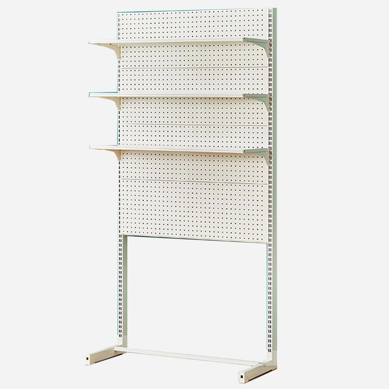 Lochwand-Garagenregal, Bohreraufbewahrung, Schraubenschlüsselset, Halterungen, Lange Haken, Wandorganizer, Heimdisplays, Lochwand-Displayständer mit verstellbaren Regalböden für Einzelhandel