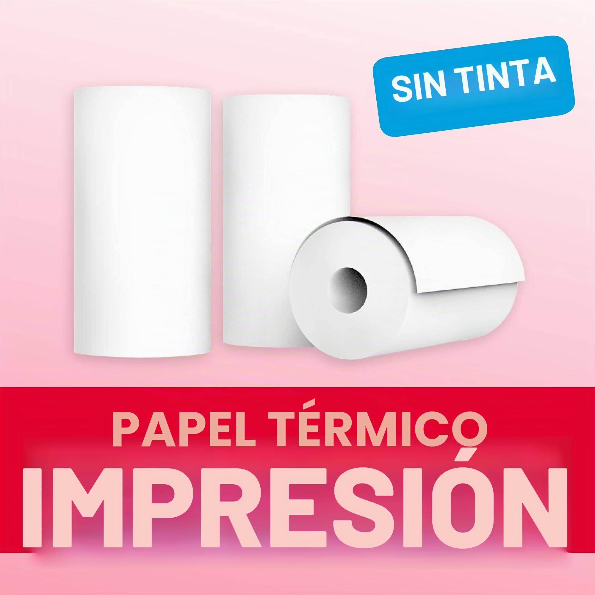 AGFA Photo Pack Realikids Instant CAM + 3 Rollos de Papel térmico ATP3WH adicionales, cámara instantánea Infantil, Pantalla LCD de 2,4 Pulgadas, batería de Litio, Espejo Selfie y Filtro de Fotos Rosa