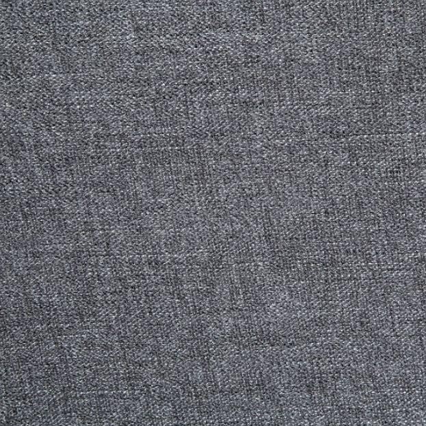 Adeland 2-Piece Contemporary Style Sofa and Loveseat in Dark Gray Chenille Fabric