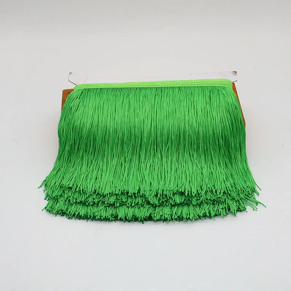 VIXDA 10 Yards 30cm Long Tassel Fringe Trim Lace Ribbon Tassels For Curtains Dresses Fringes For Sewing Trimmings Crafts