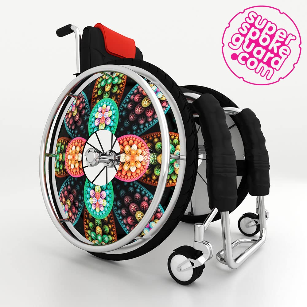 20'' Protectores de radios para sillas de ruedas A-156 (par)