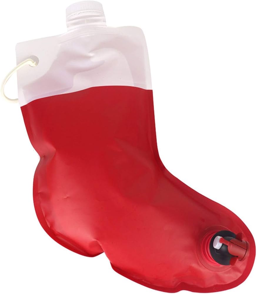 Christmas stocking wine bag Clearance