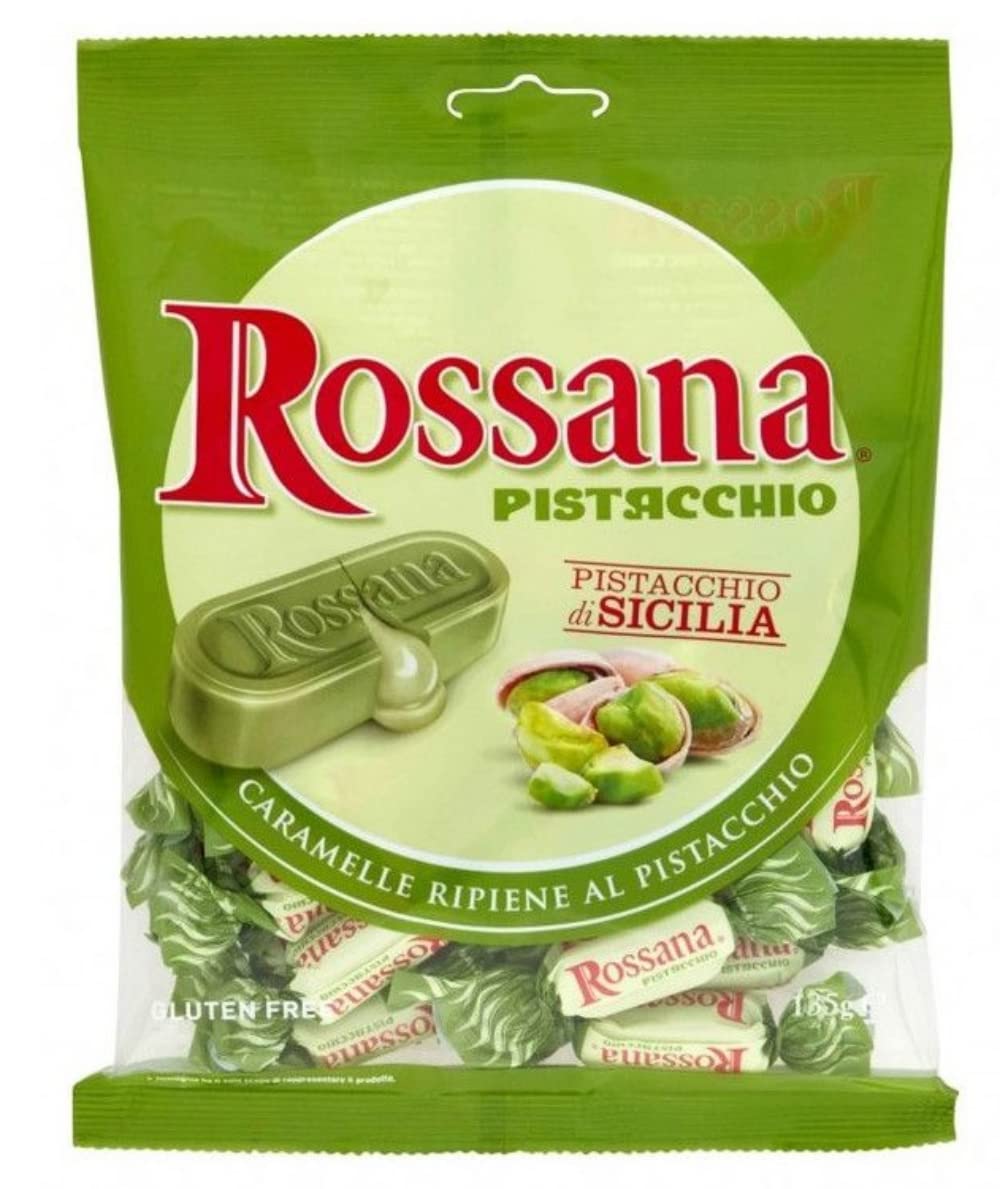 Rossana Lot de 4 Bonbons Garnis de Pistache 135 g