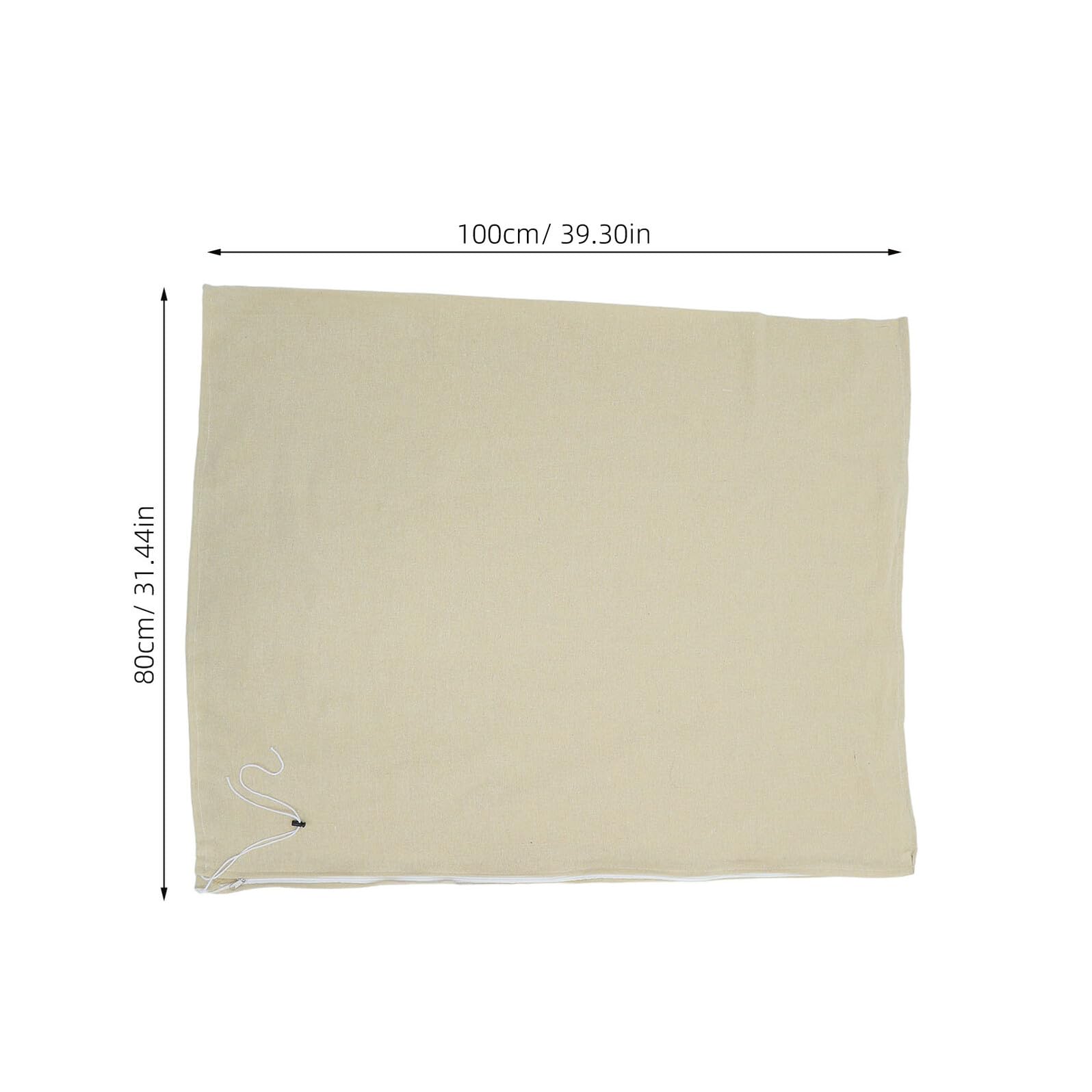 Homoyoyo Copertura per Piante in Lino Beige 2 Pezzi, Protezione Invernale | Piante e Piccoli Alberi, Uso Interno ed Esterno, Traspirante e Riutilizzabile, Installazione Semplice