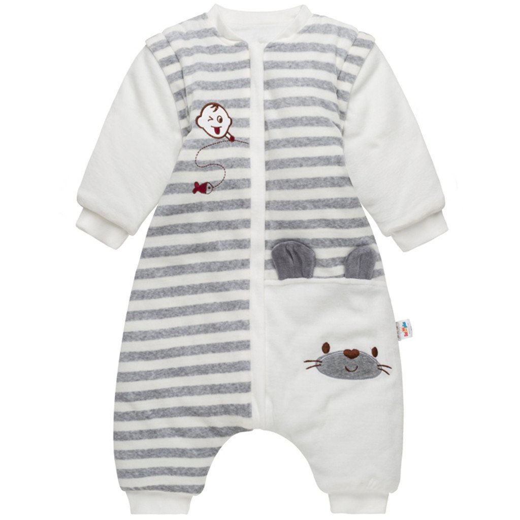 Jiamybaby Winter Sleeping Bag Anti Kick Cotton Sleep Sack
